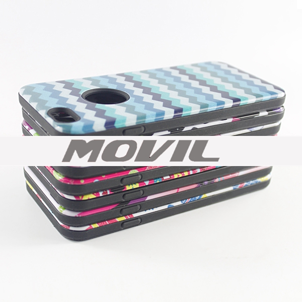 NP-2276 Pintura TPU   PC funda  Para Apple iPhone 6-9